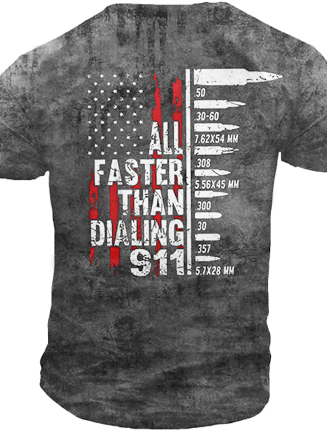 Men's T Shirts USA Patriotic 2nd Amendment Shirts