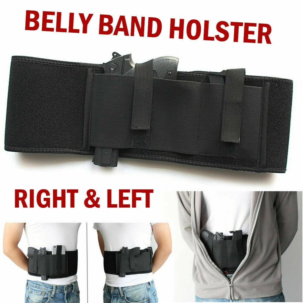 Tactical Belly Band Concealed Carry For Men and Woman Left/Right Handed